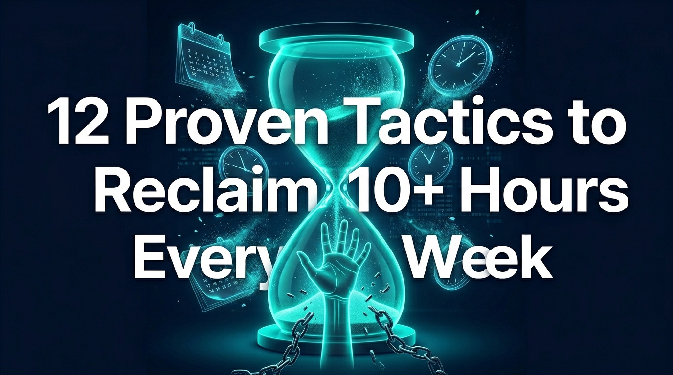 12 Proven Tactics to Reclaim 10+ Hours Every Week